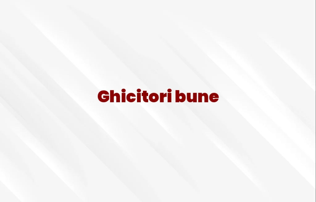 ghicitori bune