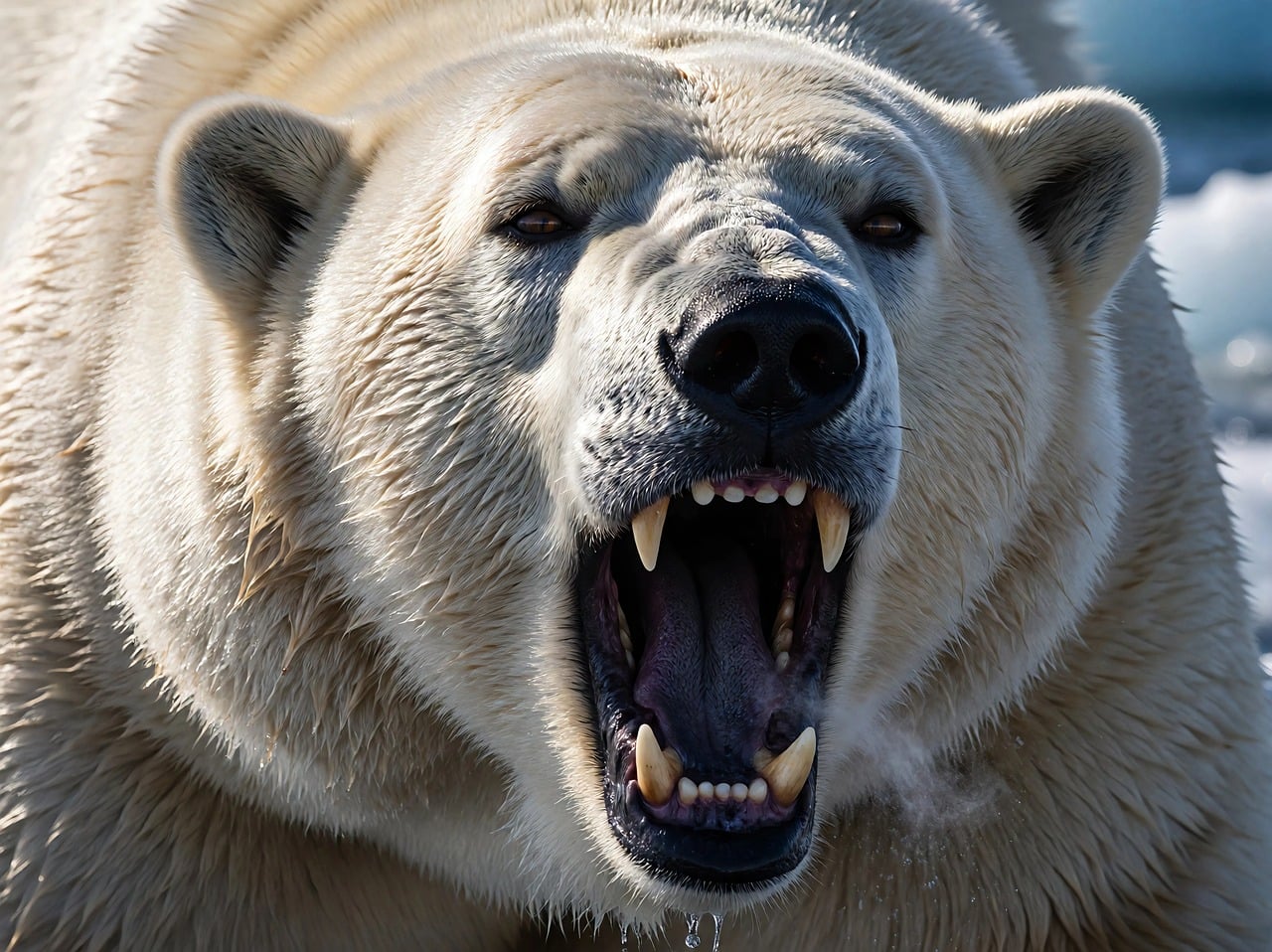 ce animale traiesc la polul nord